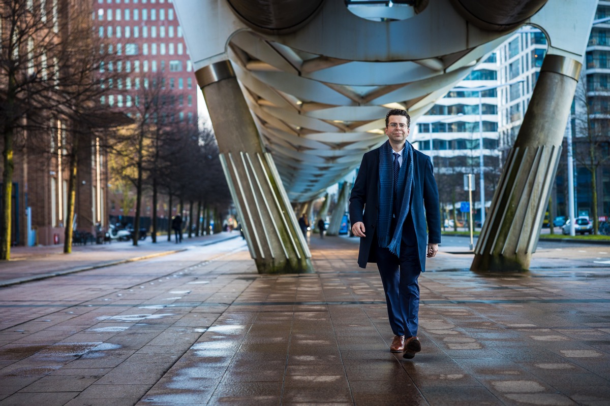 Executive portrait photography — corporate portrait The Hague