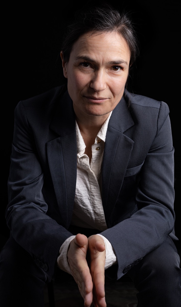 Studio executive portrait of a director in a suit — corporate portrait photographer The Hague