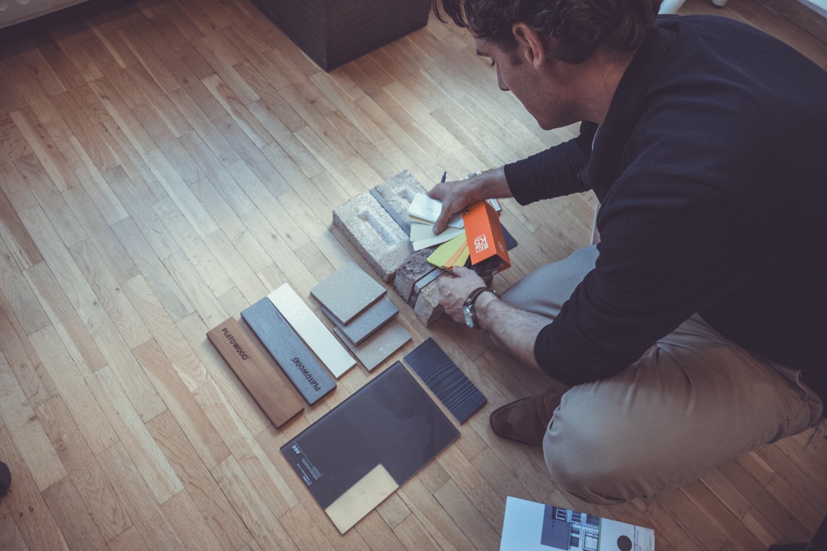 Materialen en modellen bij Schippers Architecten Den Haag