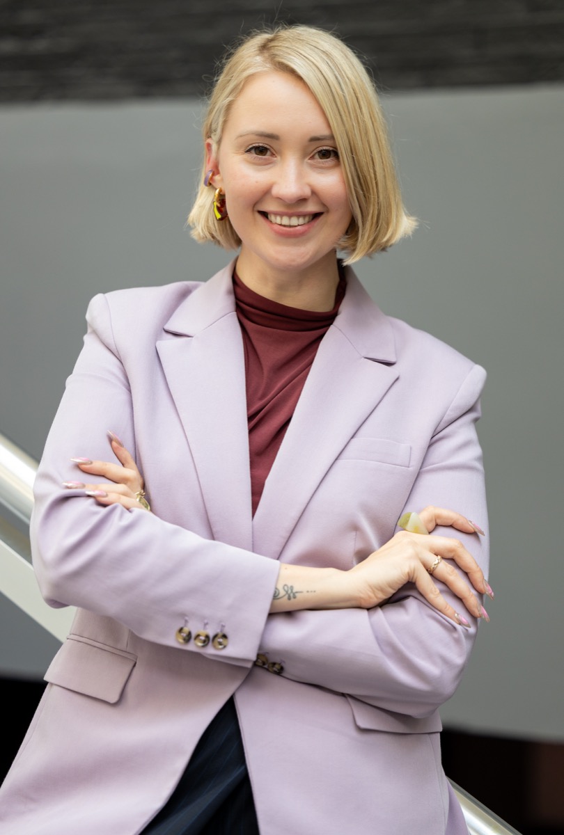 Corporate portrait at a congress in World Forum