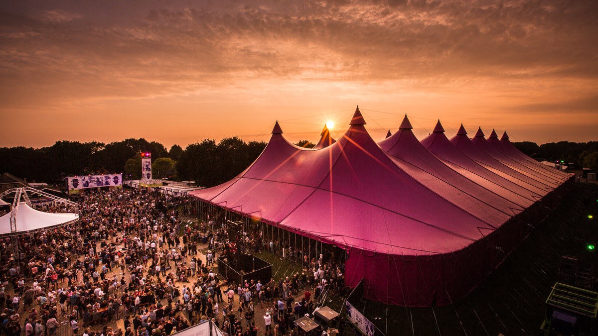 Live event photography — festival stage and audience
