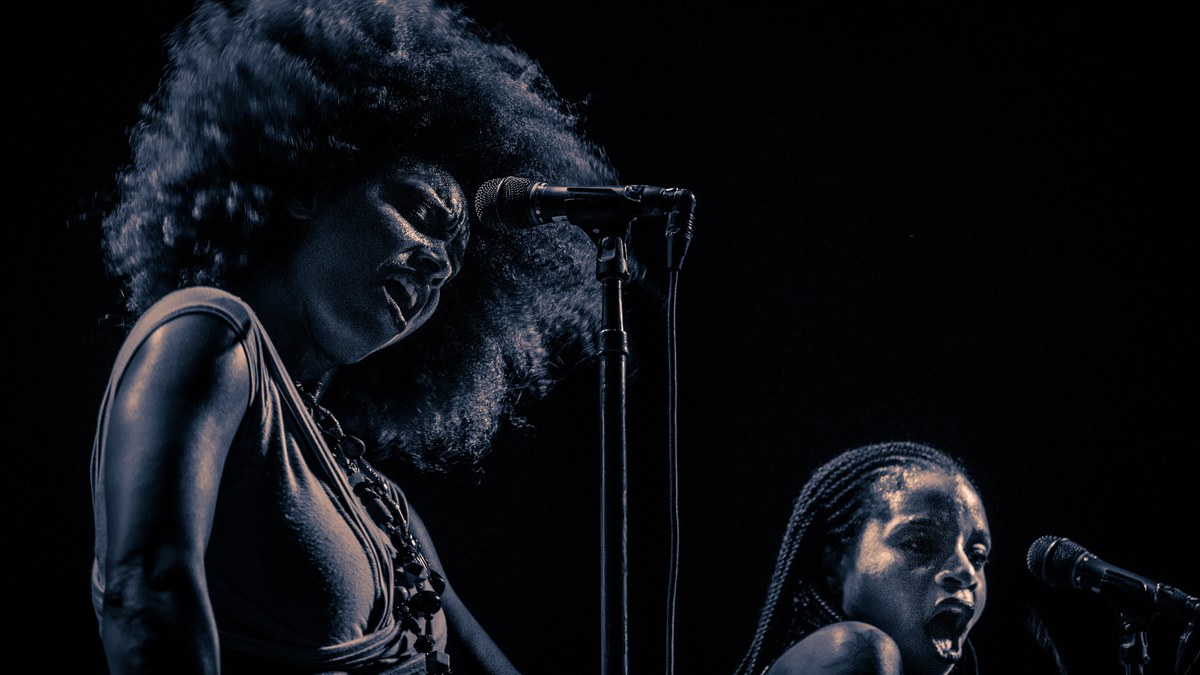 Festival photography — band on stage during concert