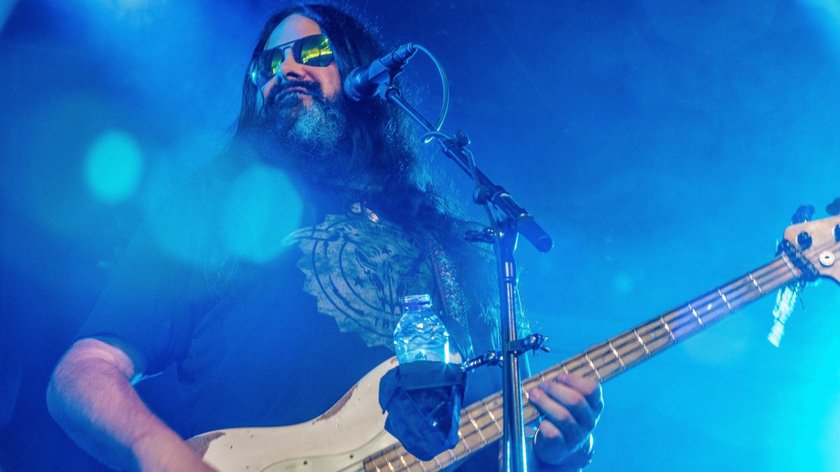 Festival photography — artist and band on stage
