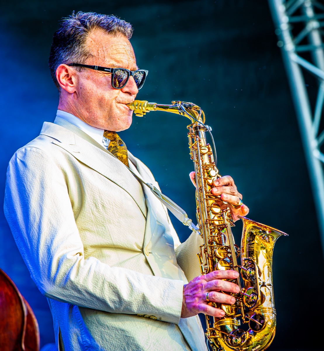 Concert photography North Sea Jazz — Benjamin Herman on stage