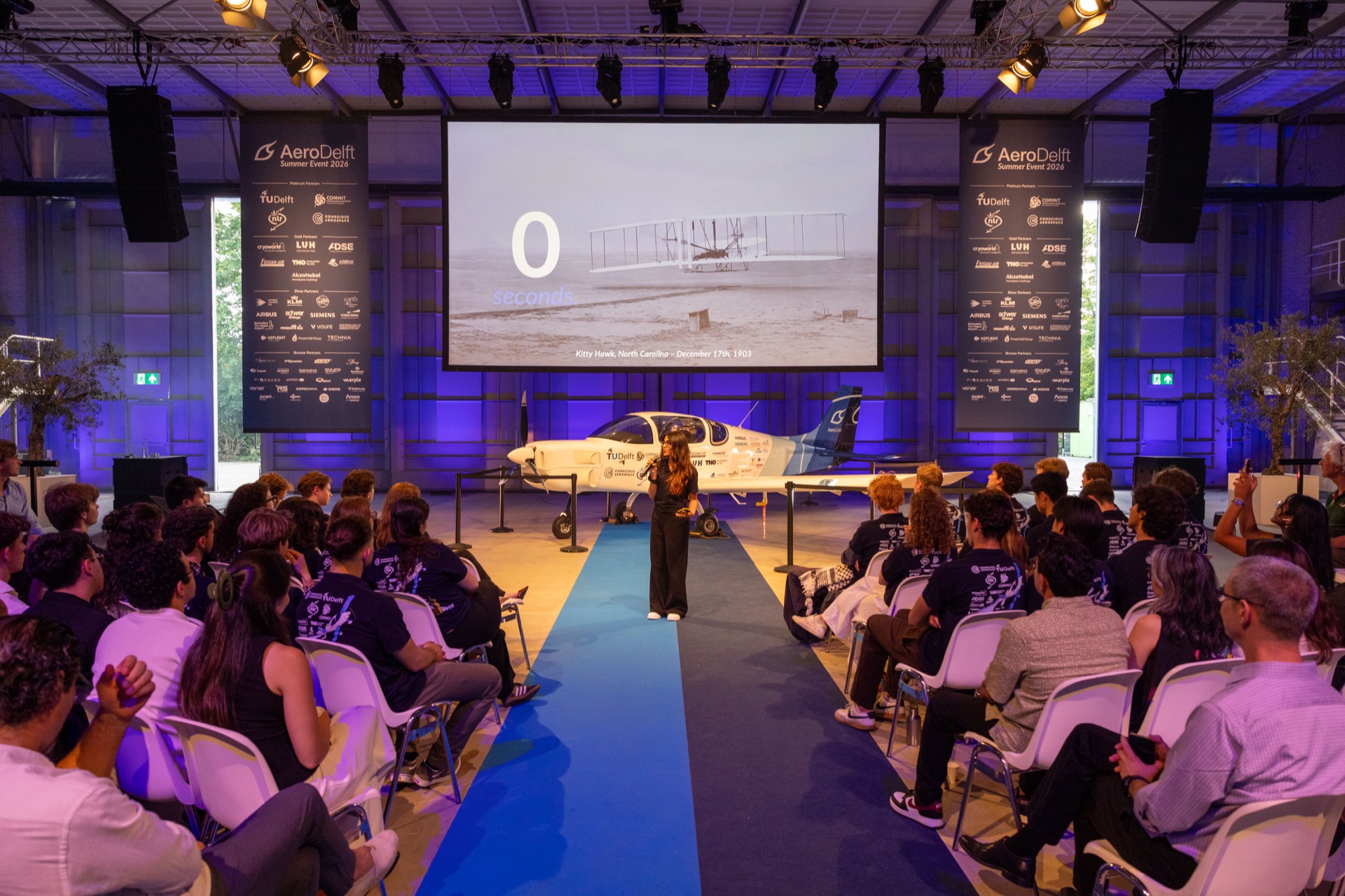 Zaal op Fokker Terminal