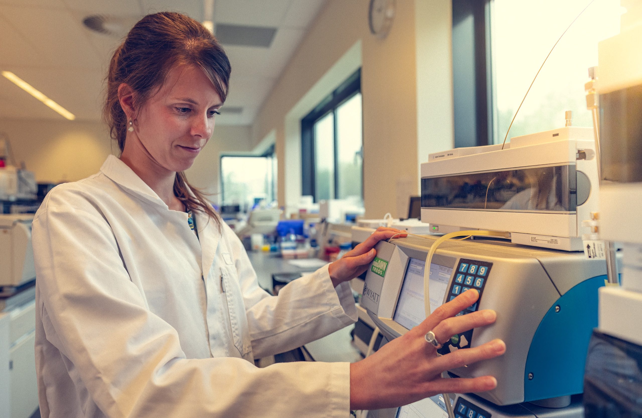 Scientist in laboratory